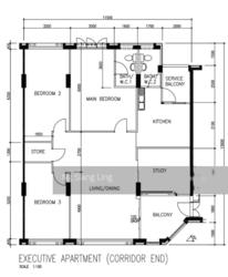 Blk 333 Tampines Street 32 (Tampines), HDB Executive #136449802